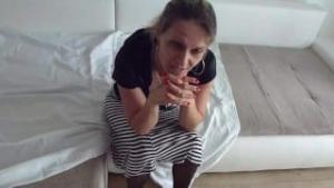Milf with great body and skills on casting to new pornofilm. Deepthroat, cum covered, every position