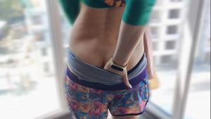 Hairy teens 18 fucking risky in front of window opposite the new building 4k. My sexy stripping in front of window, just showing my cute milky tits