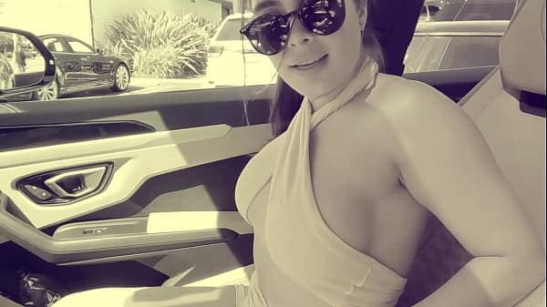 Big Ass Latina Pornstar Tru Kait in My New Lambo