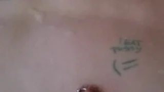 Cum while hubby films