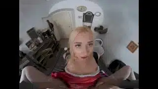 VR BANGERS Blonde Little Red Riding Hood Has Secret In Her Basket VR Porn