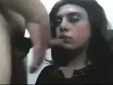 Daddy Skull-Fucks Skinny Crossdresser