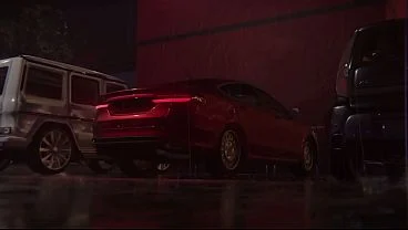 Car Backseat: Horny Tifa Cheating her Husband with a Stranger (3D Anime)