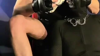 Full Foot Sneakers Sox Worship Ball Kicking Nike TN domination Slave licking sniffing twink