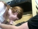 Girl’s American-Czech Deep Throat Blowjob