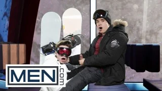 MEN – Jordan Lake Gives Maverick Sun A Chairlift Blowjob, Then Maverick Cums On Jordan’s Goggles