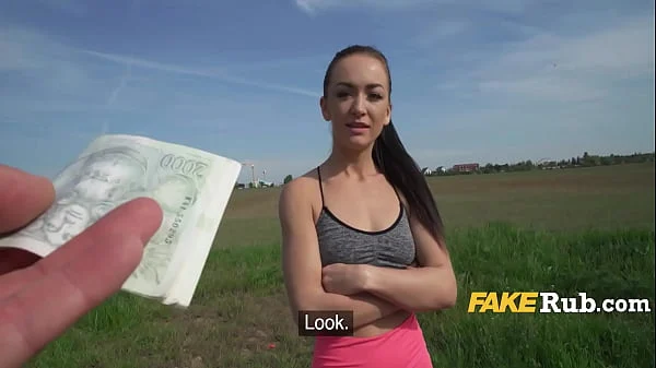 Petite Russian Runner Picked Up On Her Route For A Casting & Quick Fuck