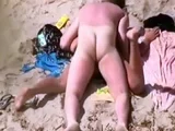 Stepsister and BF caught on the beach