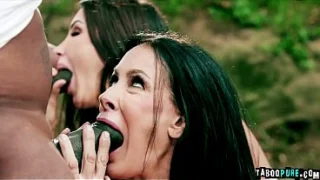 Two MILF’s Reagan Foxx and Shay Sights gangbanged by three black men Isiah Maxwell, Mighty Dee, and Slim Poke!