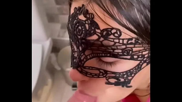 Wet Clothed Shower End with Edging Deepthroat Blowjob and cum denial