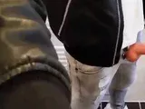Amateur Webcam Handjob with a Big Cock