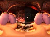 Hot 3D redhead licking a pussy while getting fucked