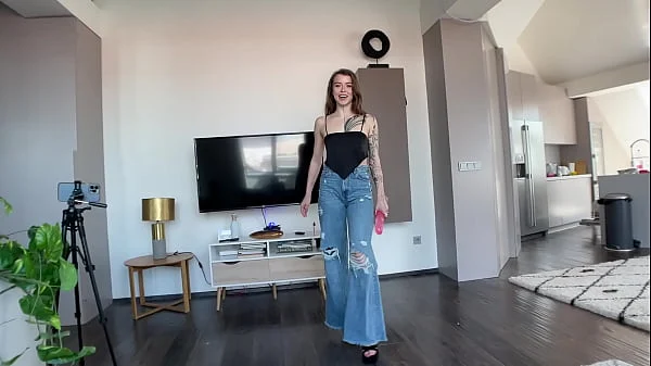 Big Anal Gape, Giant Anal Toy and Deepthroat POV Blowjob – Eden Ivy