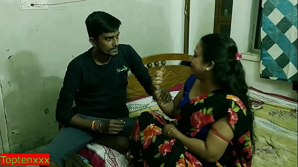 Desi sexy hot Bhabhi real secret sex with Devor!! With dirty hot conversation