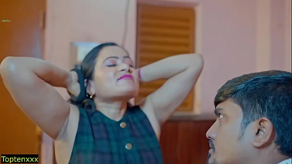 First Job Interview with Boss! Indian Office Sex