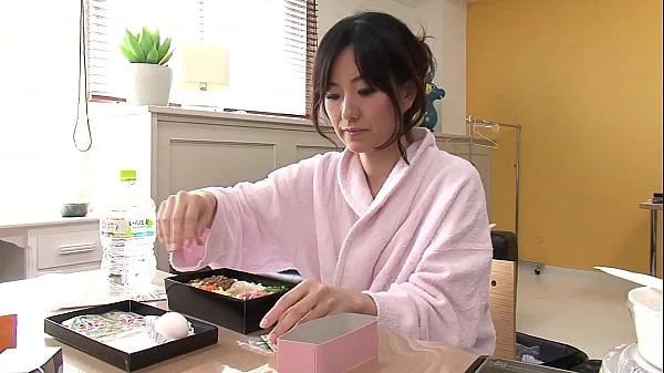 Hard squirting asian Milf does her first threesome
