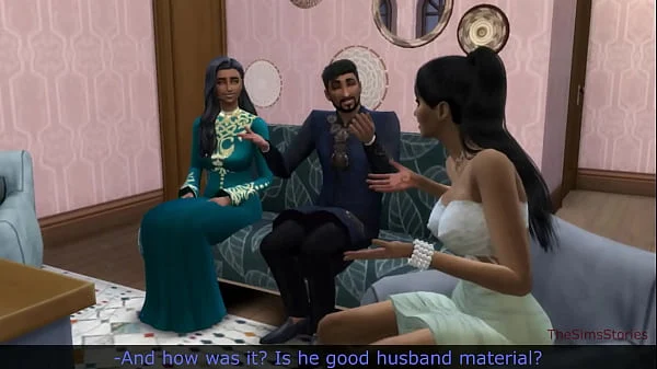 Hindi slut fuck indian man before marriage, next to masturbating parents