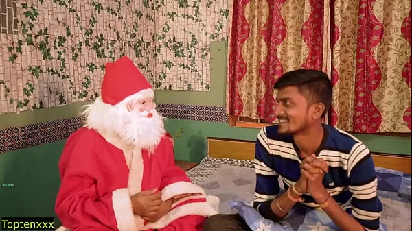 Indian Sexy Shanta Hot Sex! Shanta Bhabhi Xmas Sex