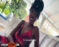 Insatiable Big Tits Black Teen Tight Pussy Pounded By BWC In Amateur Fuck