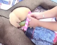 Naughty Ladies With Toys