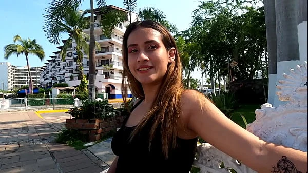 Old fisherman catches a fresh teen pussy with nice tits