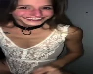 She looks so fucking happy