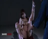 Watch Rina Uchimura Thrill In Captivating Japanese Rope Bondage Action!