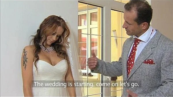 Wife to be get fucked at her wedding