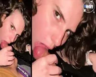 Public Cinema Blowjob Extreme Sex With A Hot Cute Whore Horny Slut With Big Dick!