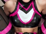 ai juri slut pussy stuffed in gaming chair