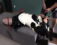 Asian latex breath playing and machine