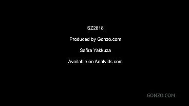 Boobed latina DPed by huge dicks