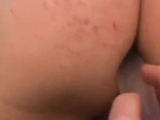 caning sissy John’s pimply ass