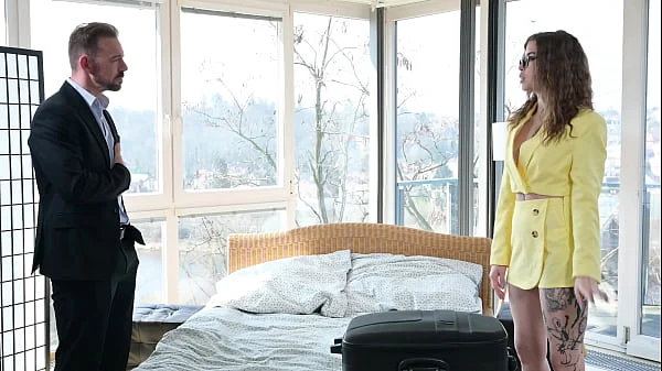 Cheating Wife Eden Ivy Enjoys Airtight DP in Luxury Hotel Sweet GP2315