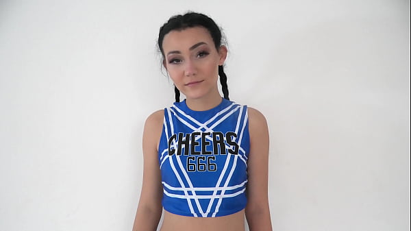 CHeerlander Sandra rought hardcored anal gangbang with piss (wet)