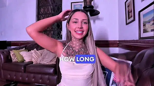 POV 18yo GAGGING ON A HUGE COCK – tiny latina nasty deepthroat casting