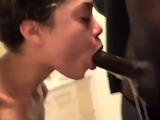 Sucking a Big American Cock Like a Pro