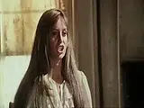 Susan George dropping her dress and touching a guy and
