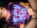 Big cock Asian shemale giving a blowjob