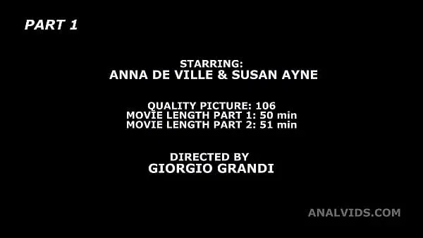What a Gape #1, Anna de Ville & Susan Ayn Balls Deep Anal, DAP, Anal Fisting, ButtRose, Creampie Swallow GIO1524