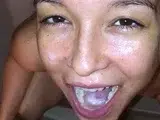 amateur blowjob cumshot finish in her mouth