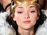 Black-haired busty loki cosplayer and asians titfucking cock