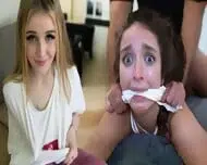 Blonde Vs Brunette – Teens Begging For More