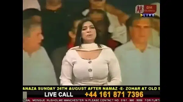 Busty Big Boobs Thick Sexy Milf Pakistani Actress Nadra Chaudhary.FLV
