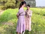 chinese bondage – bound and walk in field