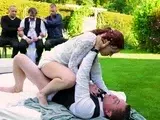 DEBT4k. Bride Bangs the Collector