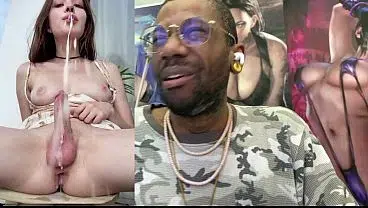 Filthy Transgender Cums On Herself While Spitting On Your Face, Big Breast Asian Trans Cowgirl Cum Fucking, Beautiful Tan Pre-Cumming Trans Girl, Brunette Trans Cums Hard, AI Generated