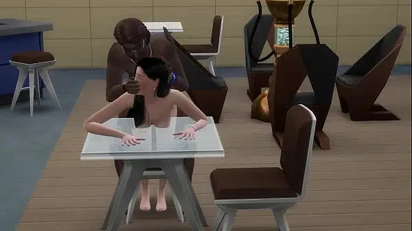Horny japanese brunette wants to have sex with everybody