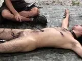 Jock Shocks And Face Fucks Bound Twink