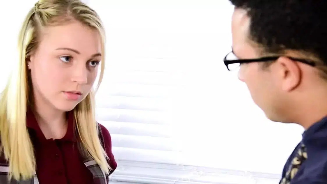 Teen Schoolgirl Cali Sparks Gets Dicked in Detention
